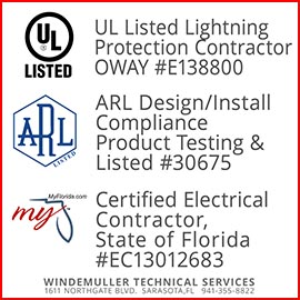 Select a licensed lightning contractor